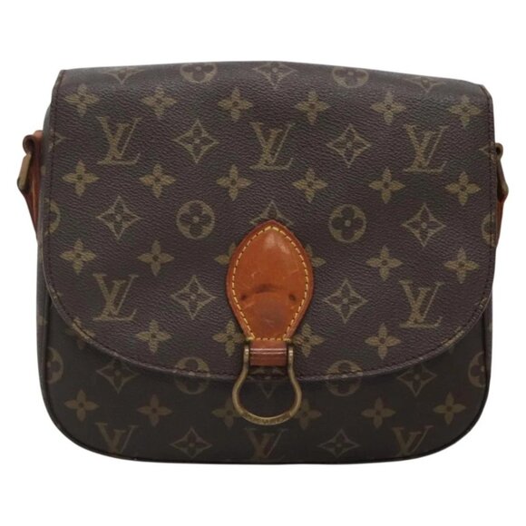 LOUIS VUITTON Monogram Saint Cloud GM Shoulder Bag M51242 LV Auth 140052 - Picture 9 of 15